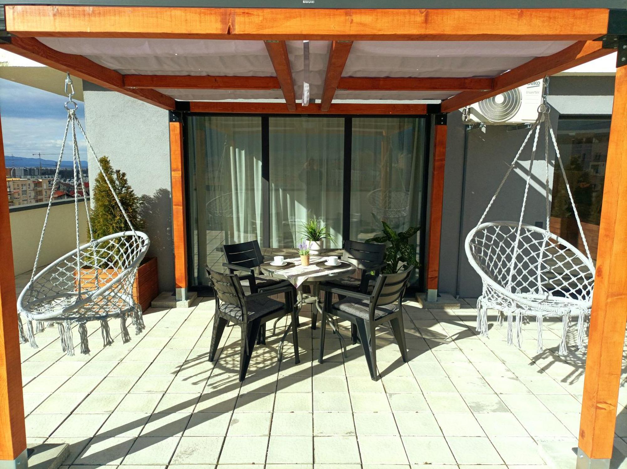 Penthouse City View Infinity Braşov Buitenkant foto