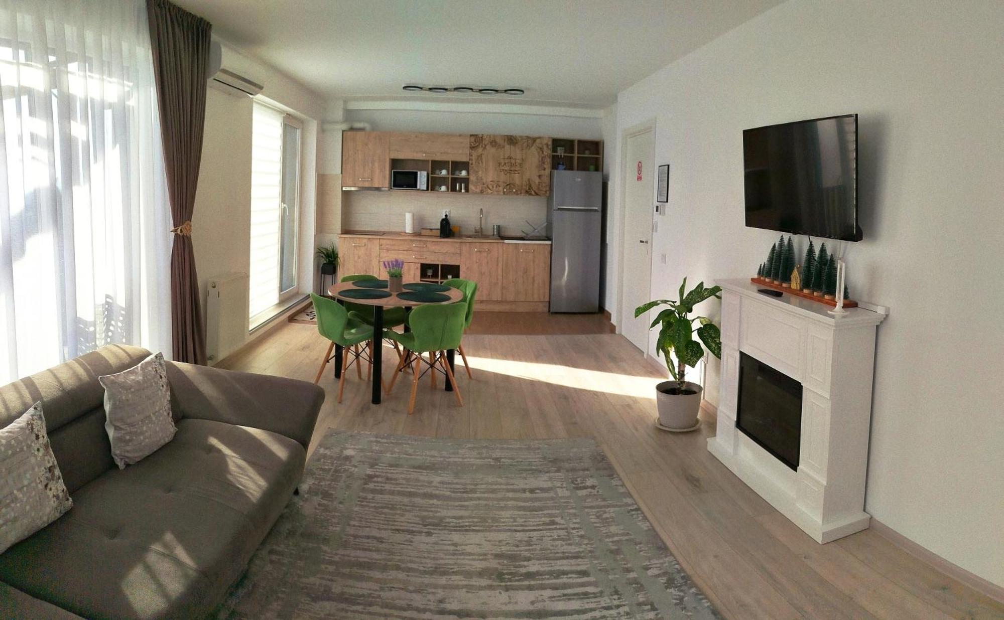 Penthouse City View Infinity Braşov Buitenkant foto